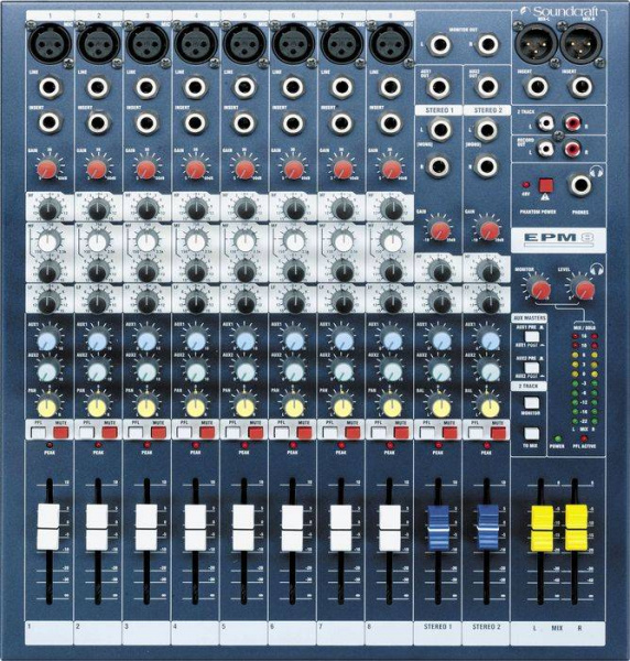 Soundcraft EPM 8 по цене 56 350 ₽
