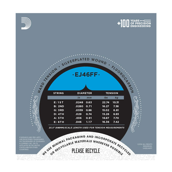 D'Addario EJ46FF по цене 2 970 ₽