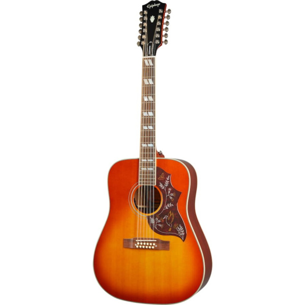 Epiphone Hummingbird 12-String Aged Cherry Sunburst по цене 169 400 ₽