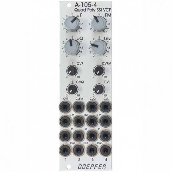 Doepfer A-105-4 Quad Poly VCF по цене 20 000 ₽