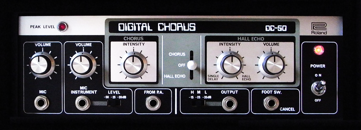 Дилей с технологией «пожарная цепочка» RolandDC-50 (1976) Дилей с технологией «пожарная цепочка» RolandDC-50 (1976)
