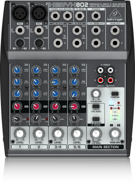 Behringer XENYX 802 по цене 9 550 ₽