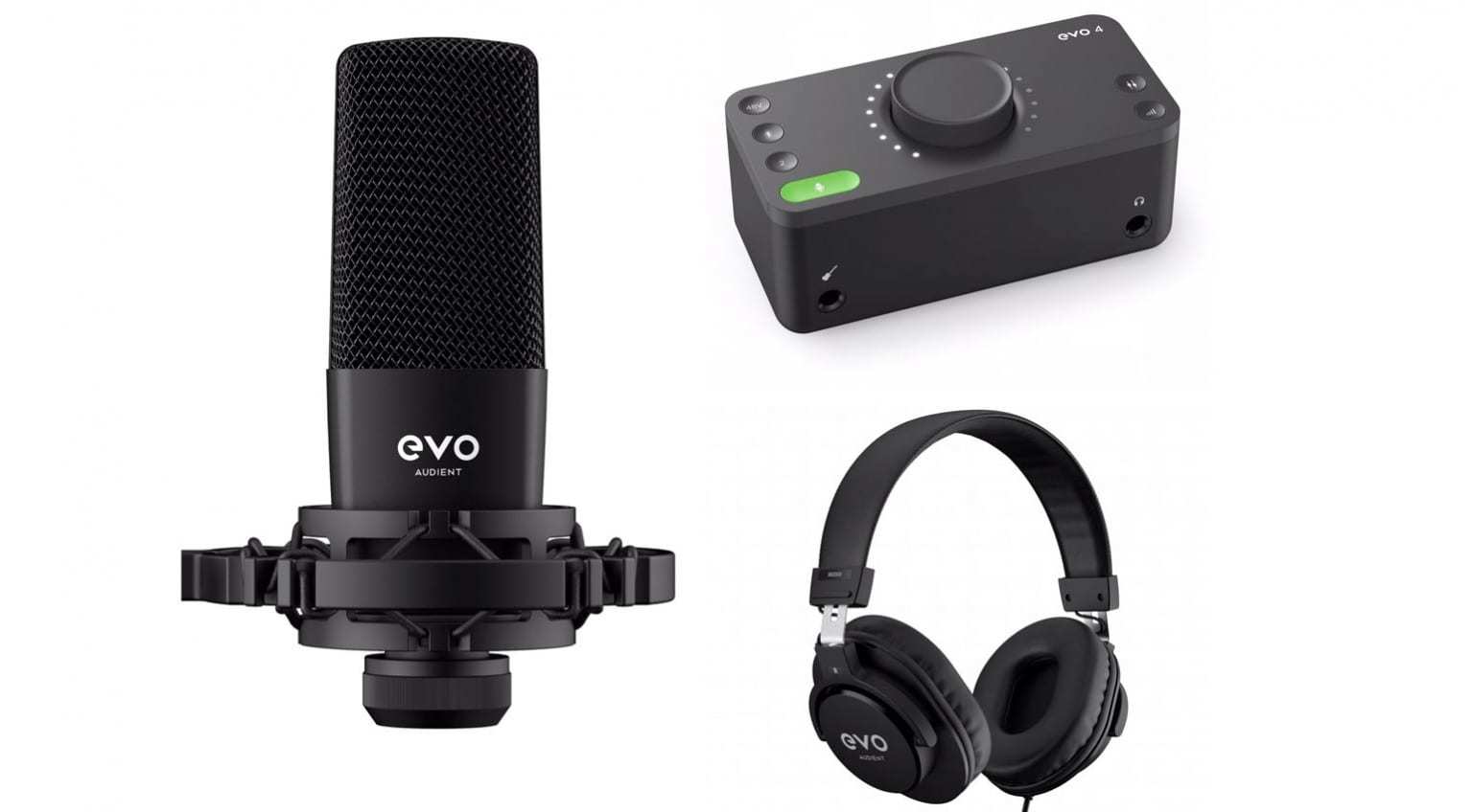 Audient EVO Start Recording Bundle по цене 25 872 ₽