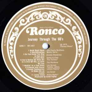 Journey Through The 60's - Various