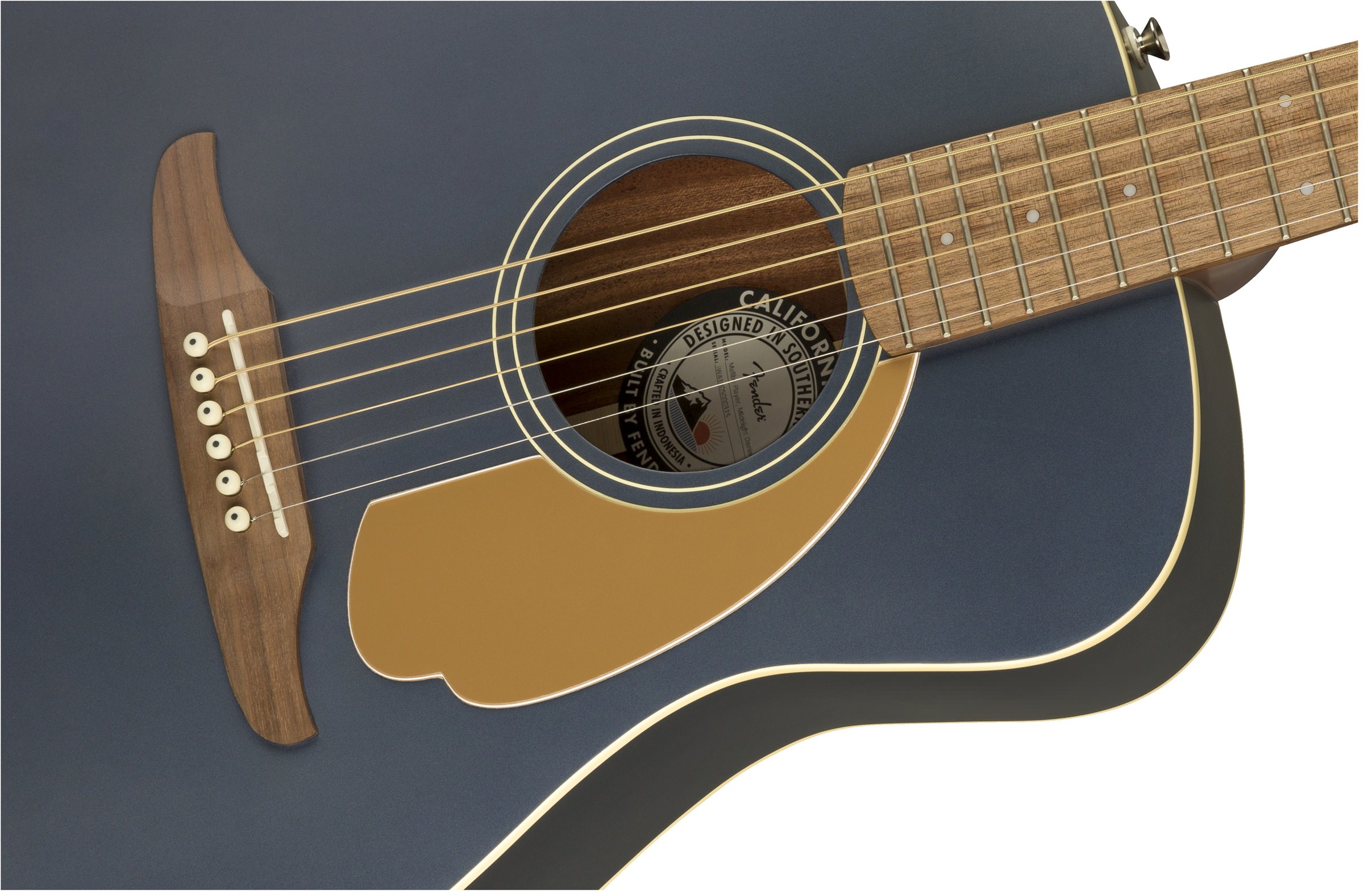 Fender Malibu Player Midnight Satin по цене 59 400 ₽