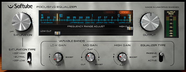 Softube Focusing Equalizer Softube Focusing Equalizer