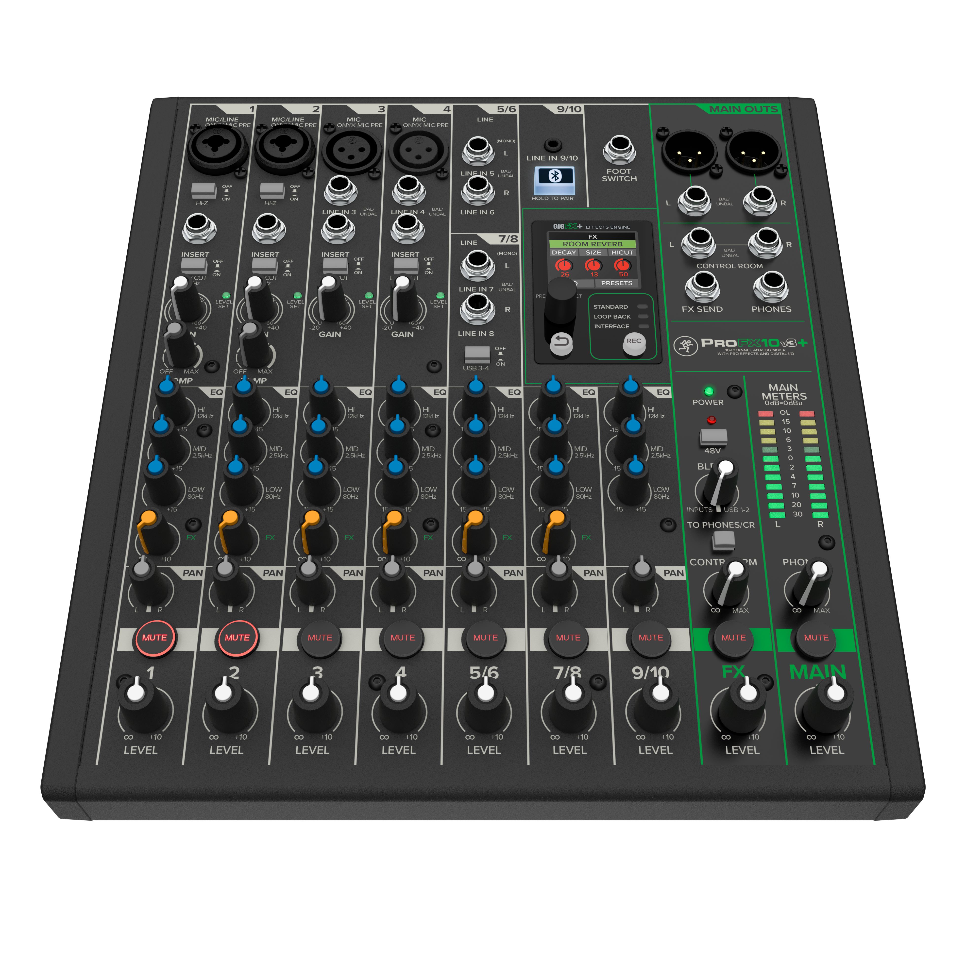 Mackie ProFX10v3+ по цене 58 200 ₽