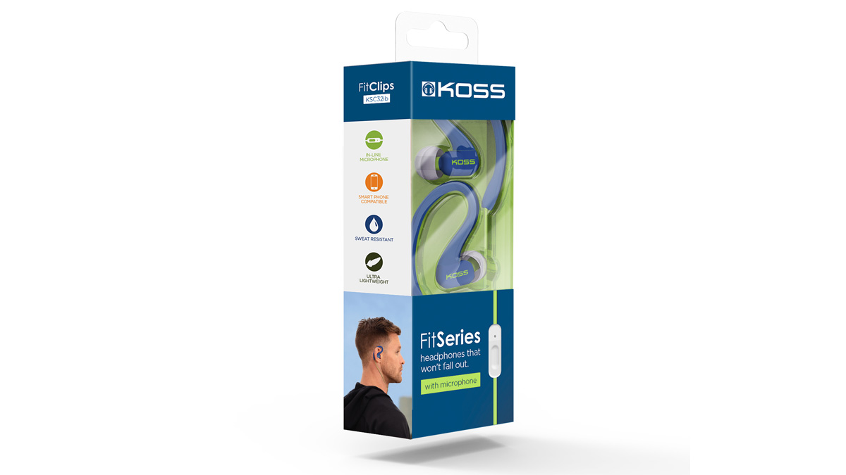 KOSS KSC32iB Blue по цене 1 490 ₽