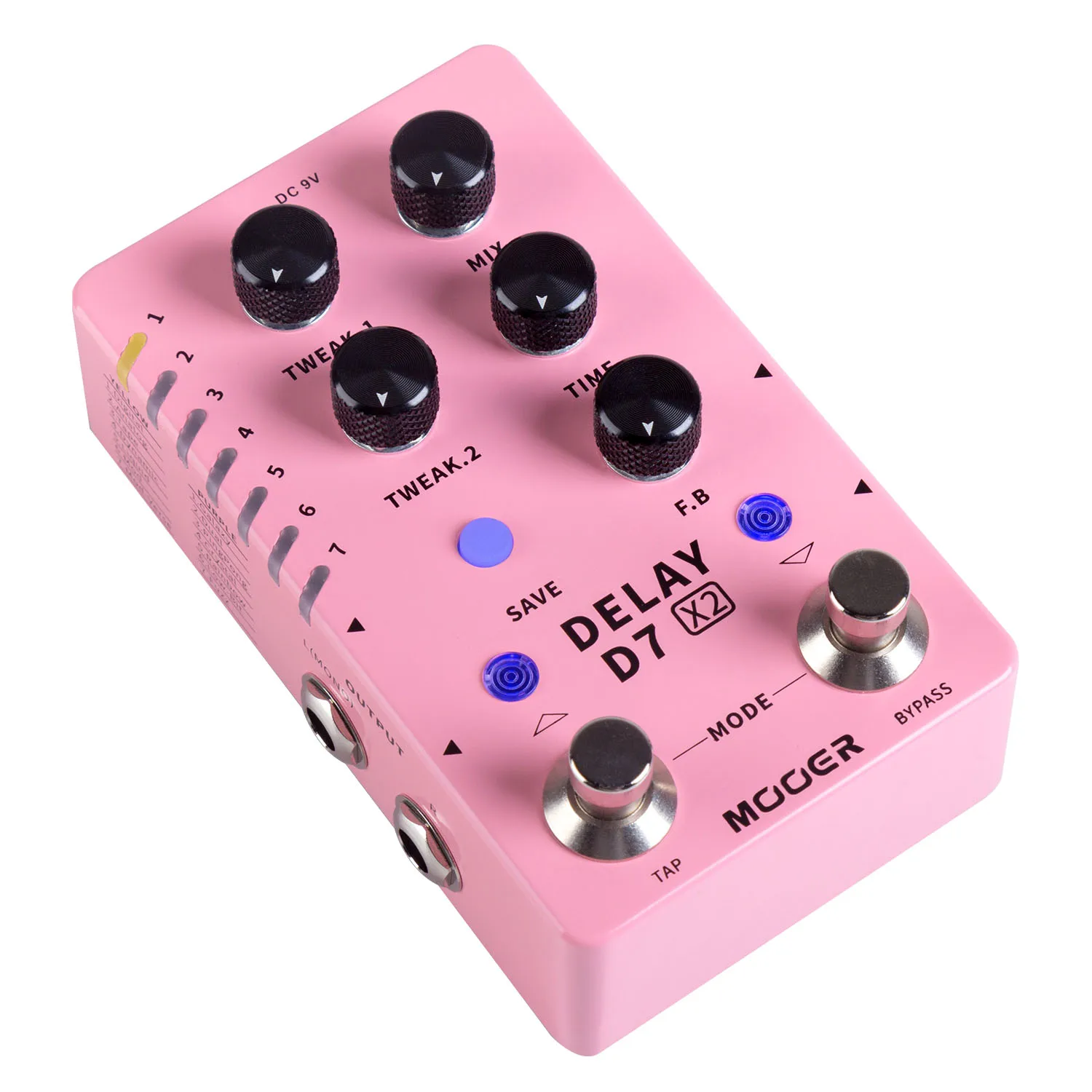 Mooer D7 Delay X2 по цене 14 590 ₽