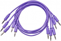 Black Market Modular patchcable 5-Pack 100 cm violet