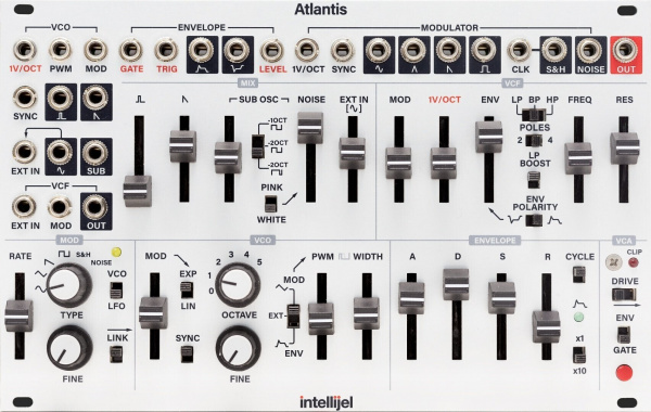 Intellijel Atlantis 3U по цене 77 220 ₽