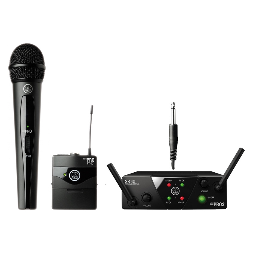 AKG WMS40 Mini2 Mix Set BD US45A/C (660.700 & 662.300) по цене 26 830.00 ₽