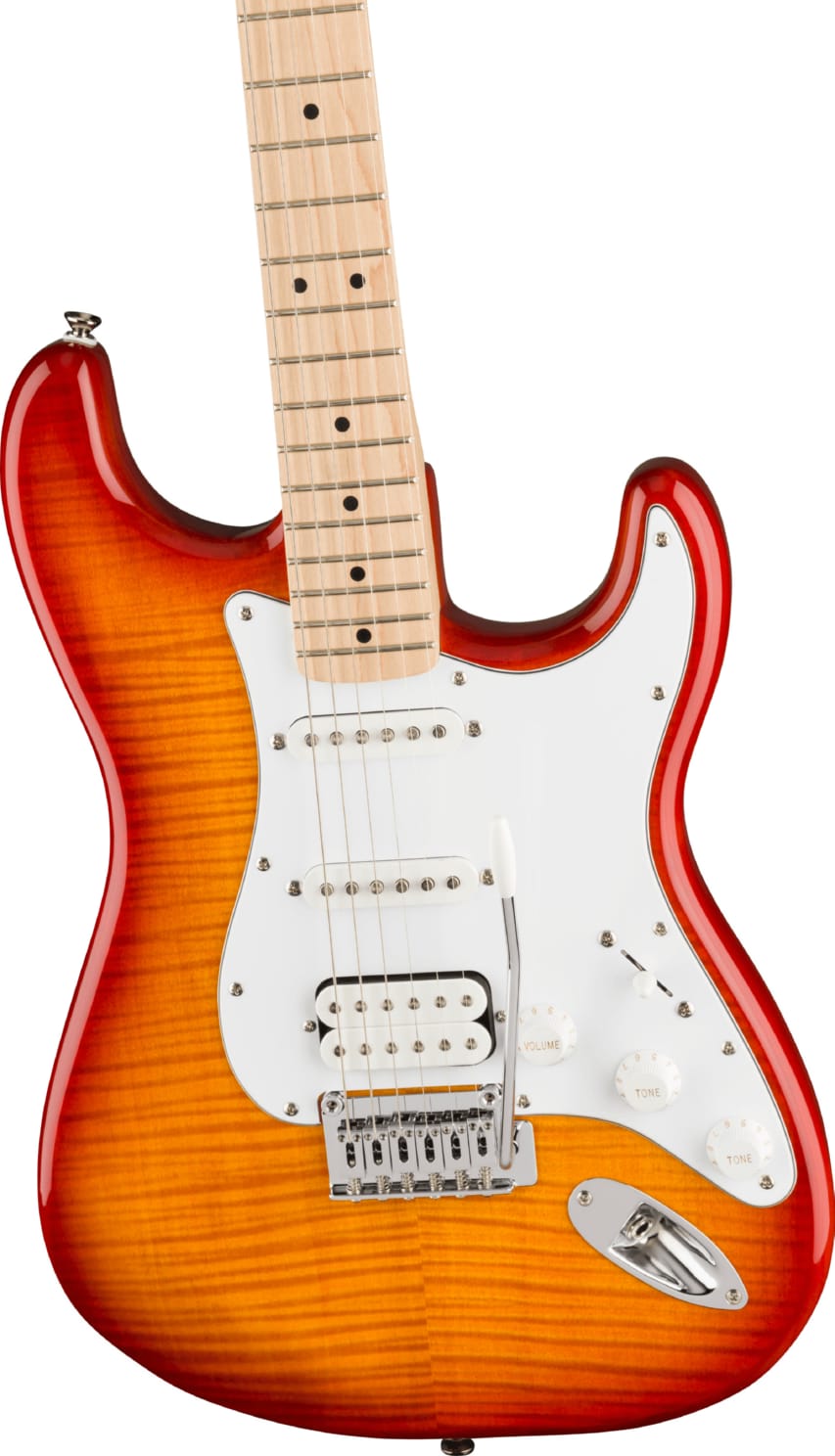 Fender Squier Affinity 2021 Stratocaster FMT HSS MN Sienna Sunburst по цене 49 000 ₽