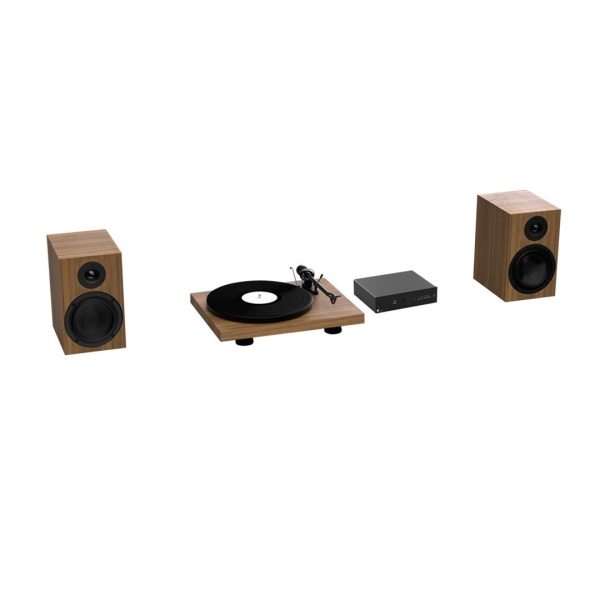 Pro-ject Debut EVO Colourful Audio System Walnut по цене 257 616.59 ₽