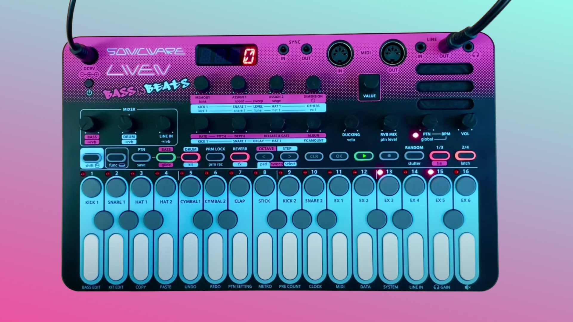 Sonicware LIVEN Bass & Beats