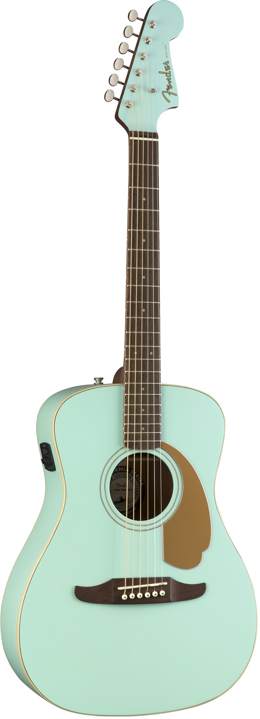 Fender Malibu Player Aqua Splash по цене 57 750 ₽