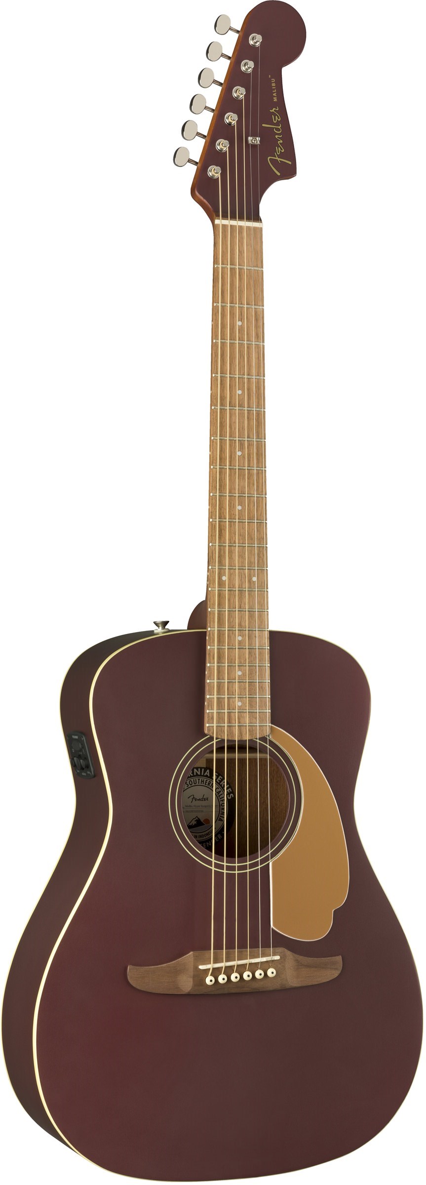 Fender Malibu Player Burgundy Satin по цене 68 000 ₽