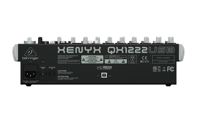 Behringer QX1222USB по цене 33 790.00 ₽