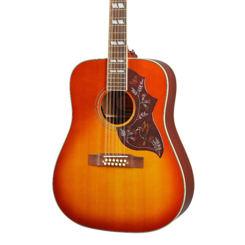 Epiphone Hummingbird 12-String Aged Cherry Sunburst по цене 169 400 ₽