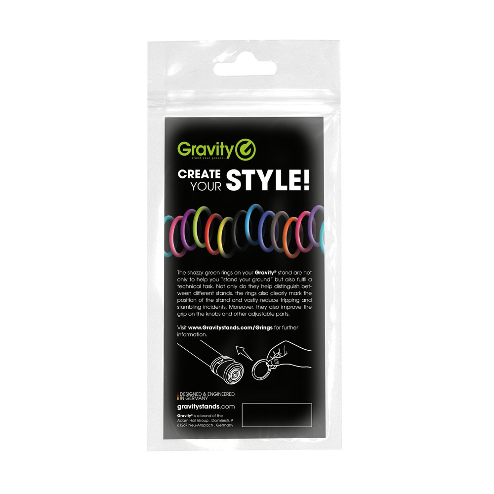 Gravity RP 5555 GRY 1 - Universal Gravity Ring Pack, Concrete Grey по цене 750 ₽