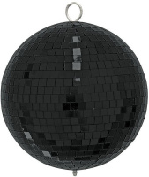 Eurolite Mirror Ball 20cm Black Mate