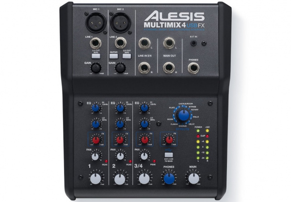 Alesis MultiMix 4 USB FX по цене 14 520 ₽