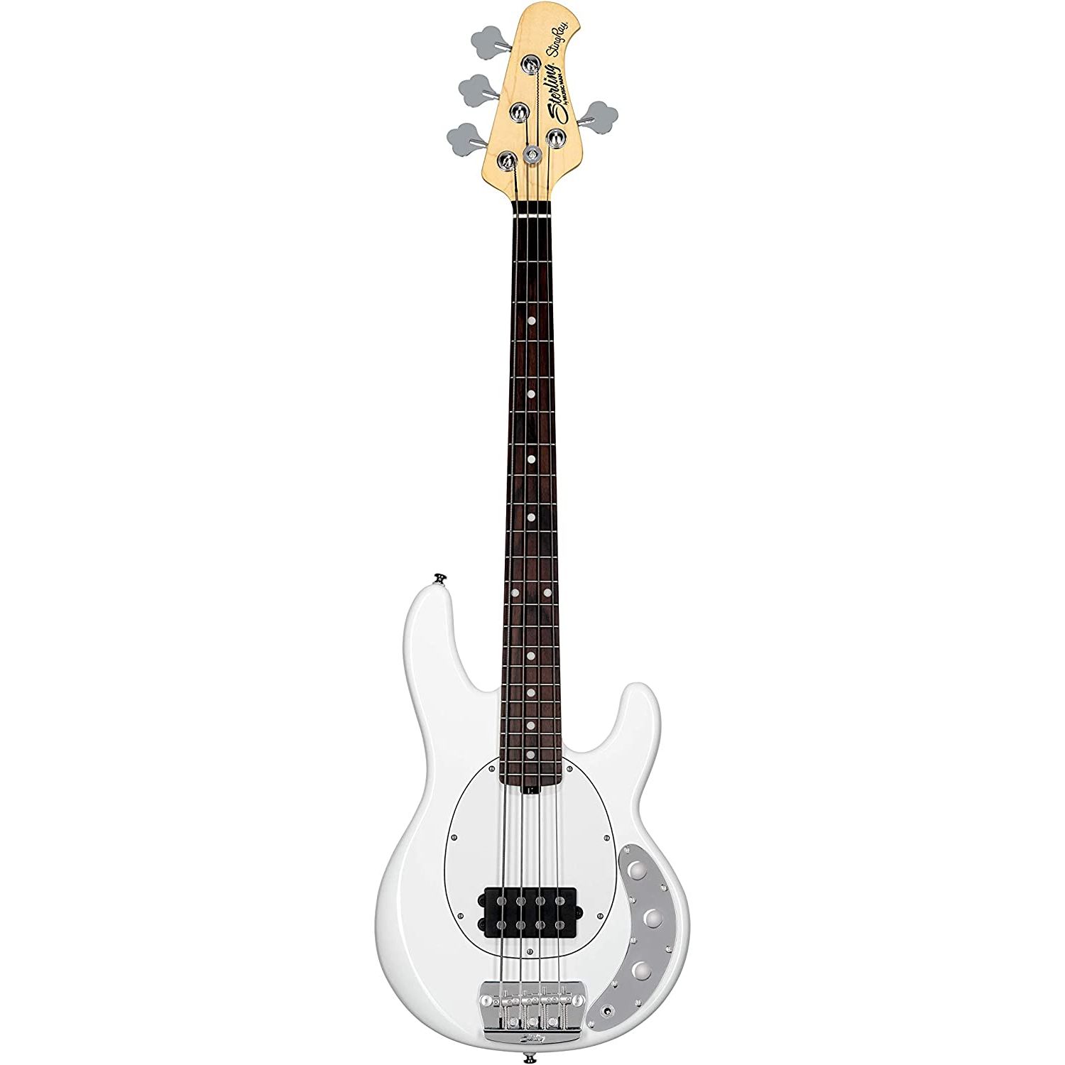 Sterling By Music Man StingRay Short Scale RAYSS4 Olympic White по цене 82 300 ₽