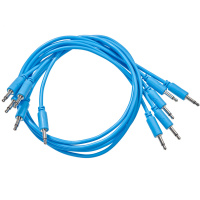 Black Market Modular Patchcable 5-Pack 150 cm Blue