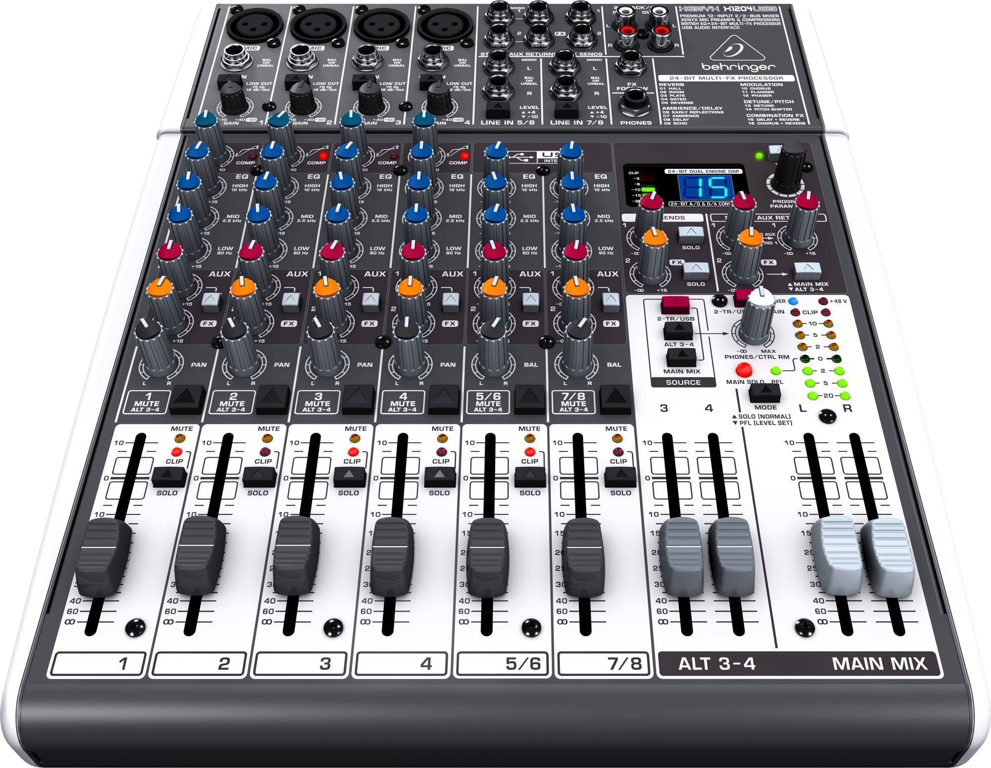 Behringer XENYX X1204USB по цене 21 650 ₽