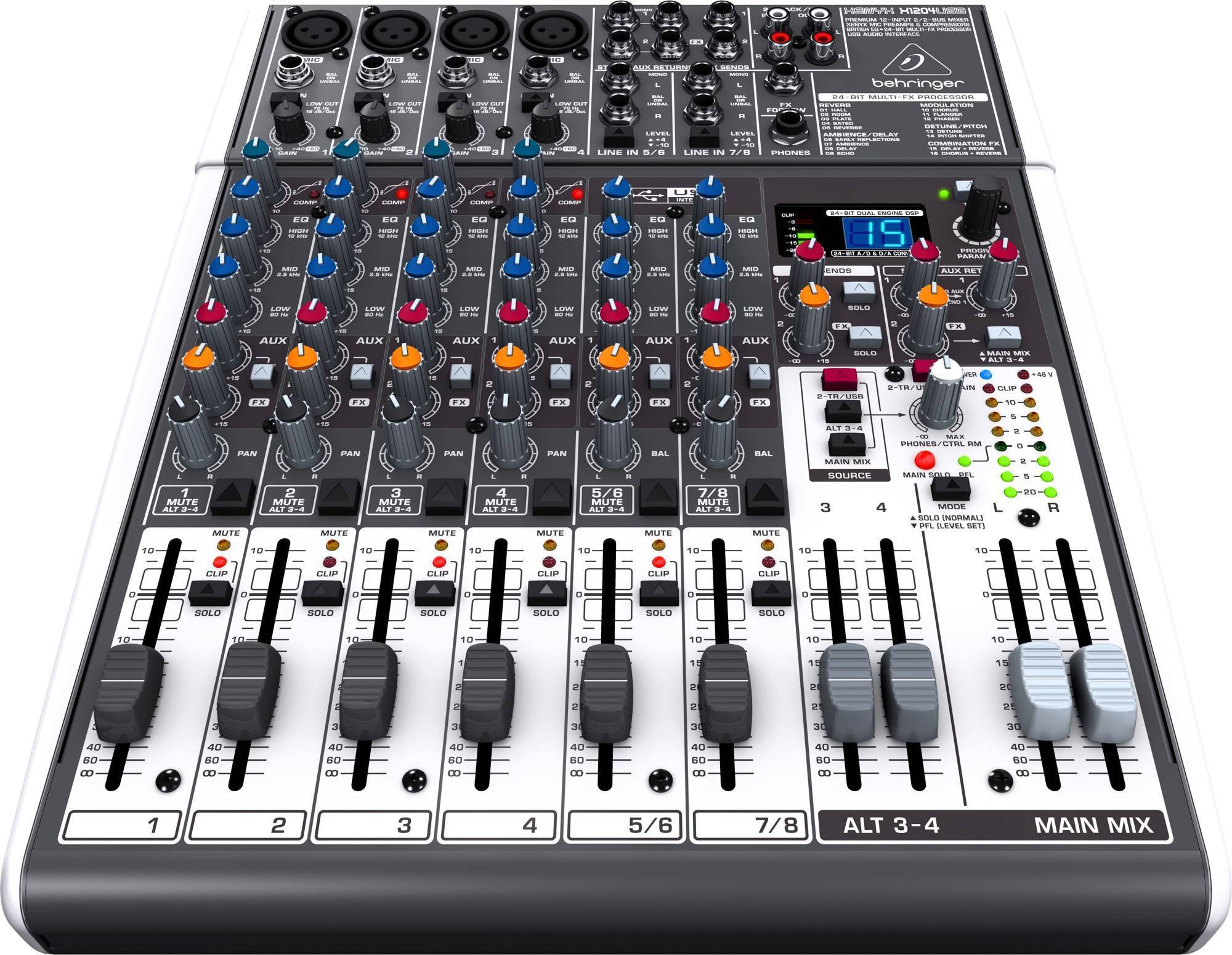 Behringer XENYX X1204USB по цене 25 490 ₽