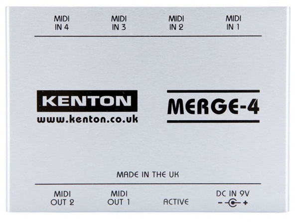 Kenton Merge 4 – 4 MIDI IN to 2 OUT по цене 10 550 ₽