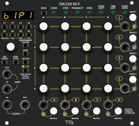 Tiptop Audio Trigger Riot Sequencer Black