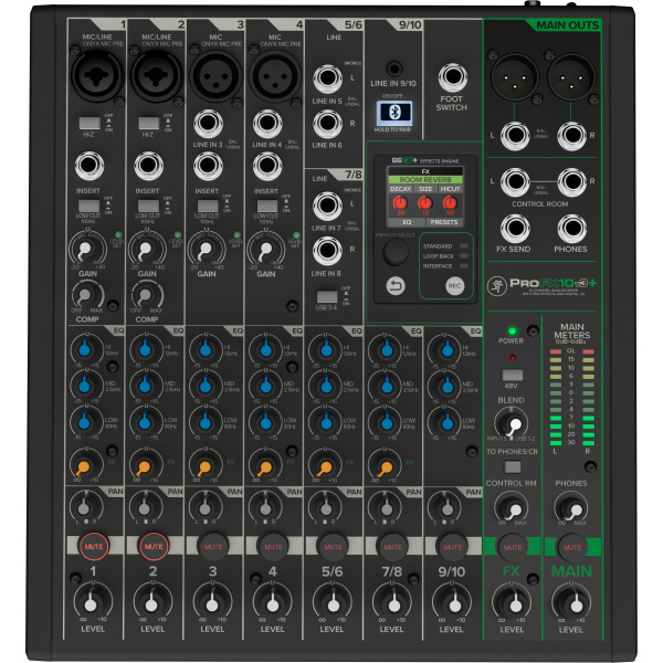 Mackie ProFX10v3+ по цене 58 200 ₽
