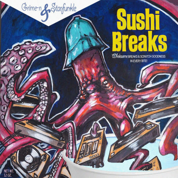 Grime-n & Starfunkle - Sushi Breaks (12") по цене 1 300 ₽