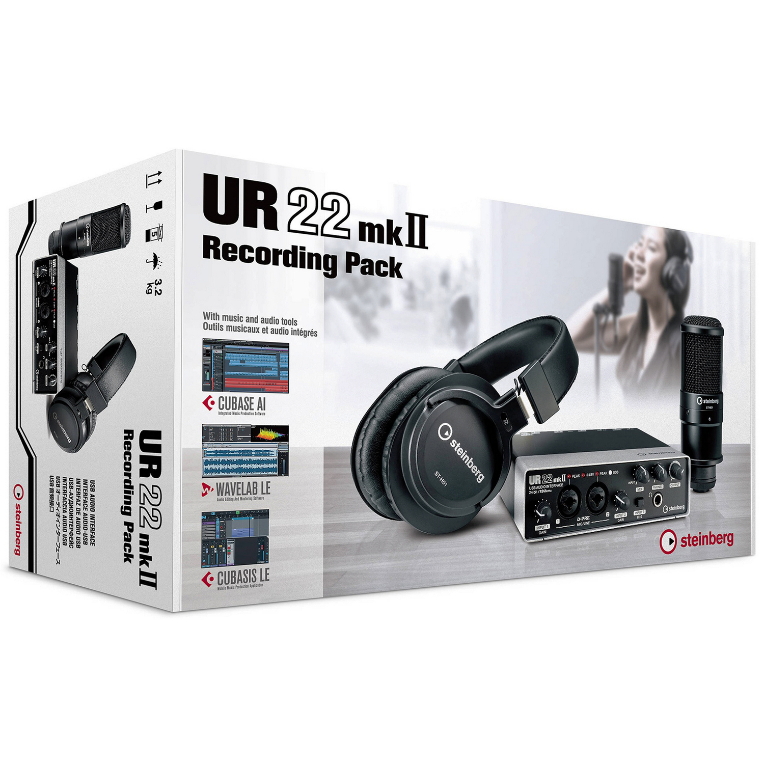Steinberg UR22 MK2 Recording Pack по цене 39 000 ₽
