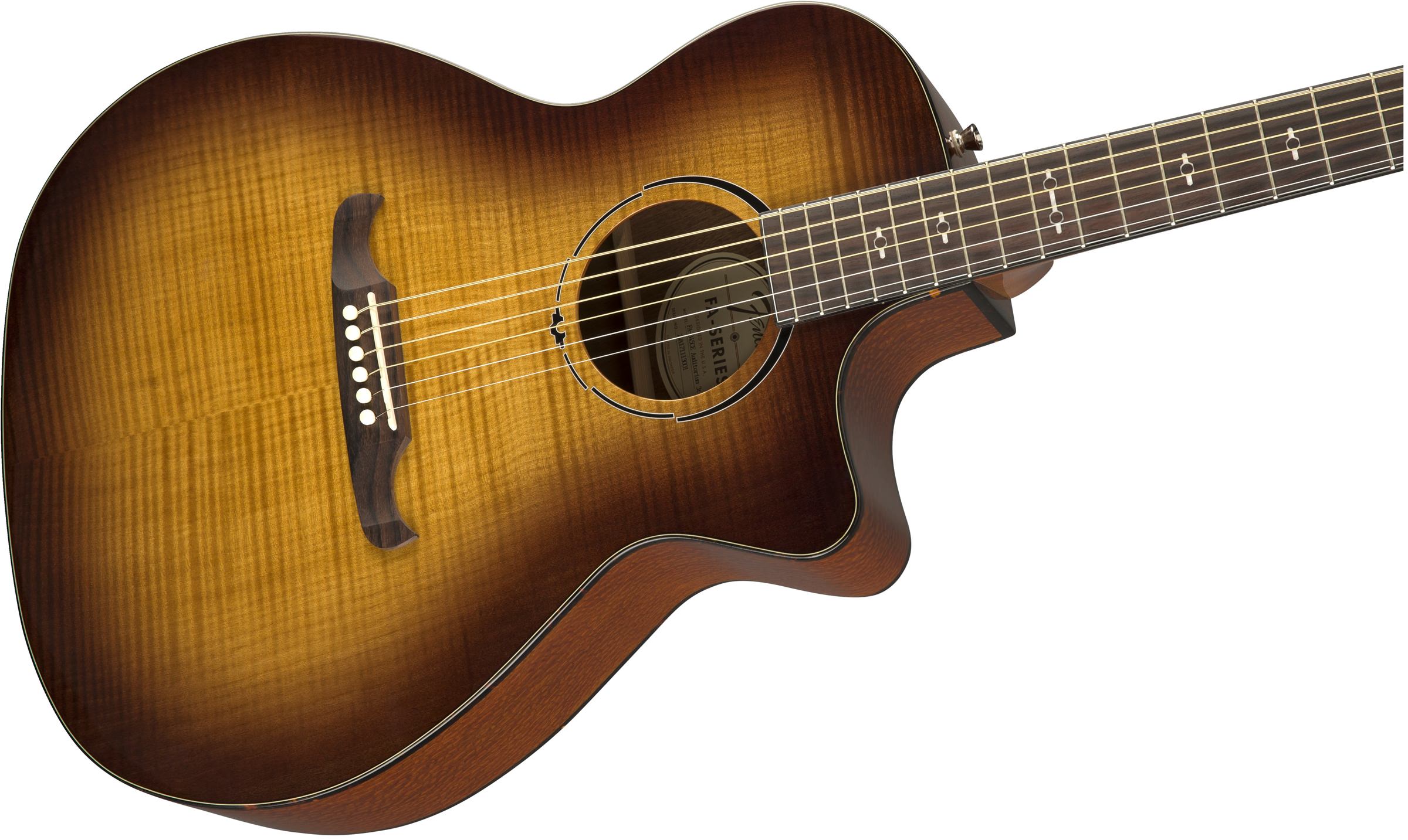 Fender FA-345CE Tea Burst по цене 68 000 ₽