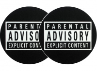 Slipmat-Factory Parental Advisory Slipmats (Пара)