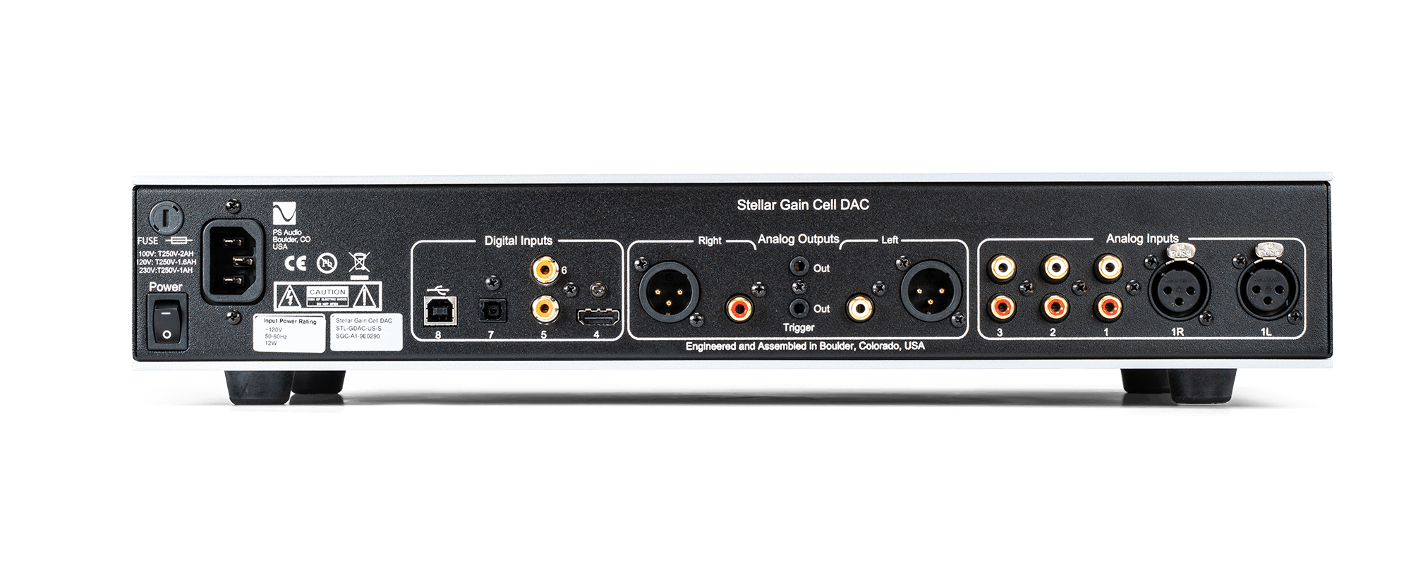 PS Audio Stellar Gain Cell DAC Silver по цене 240 000 ₽