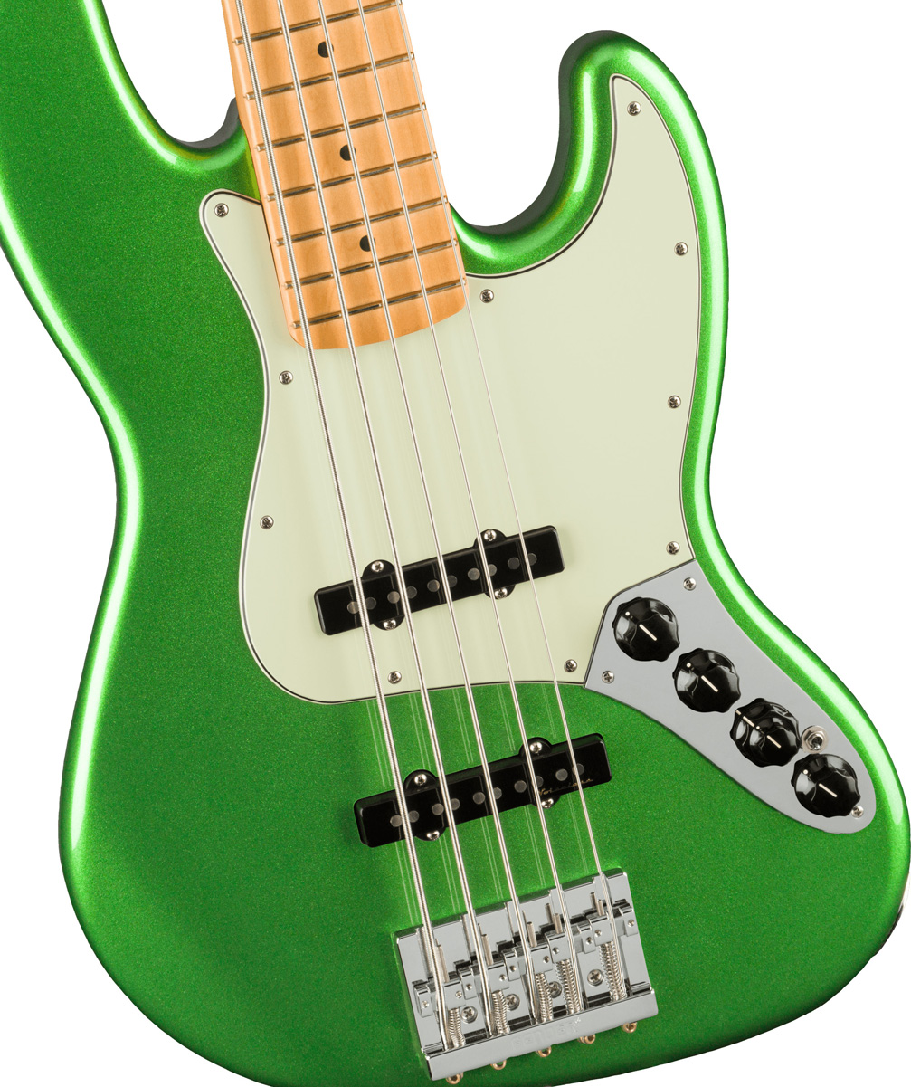 Fender Player Plus Active Jazz Bass V MN Cosmic Jade по цене 168 300 ₽