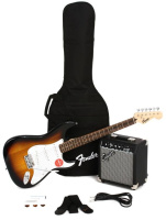 Fender Squier Stratocaster Pack Brown Sunburst