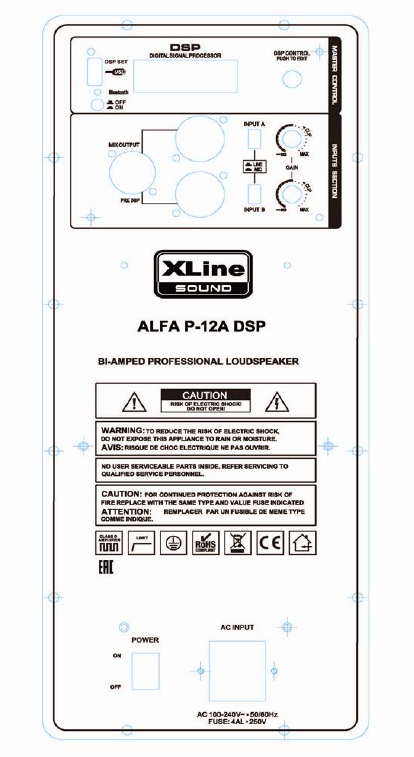 XLine ALFA P-12A DSP по цене 48 220.00 ₽