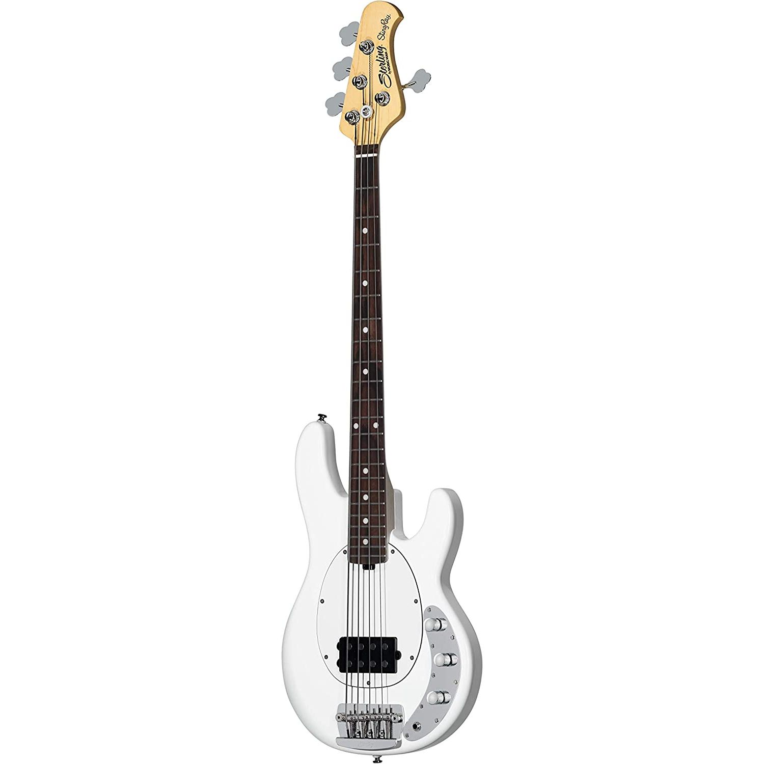 Sterling By Music Man StingRay Short Scale RAYSS4 Olympic White по цене 82 280 ₽