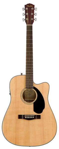 Fender CD-60SCE Natural по цене 41 600 ₽