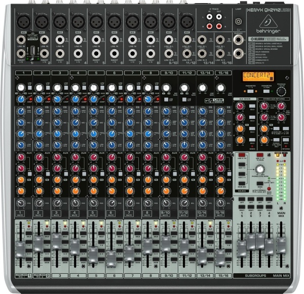 Behringer XENYX QX2442USB по цене 44 200 ₽