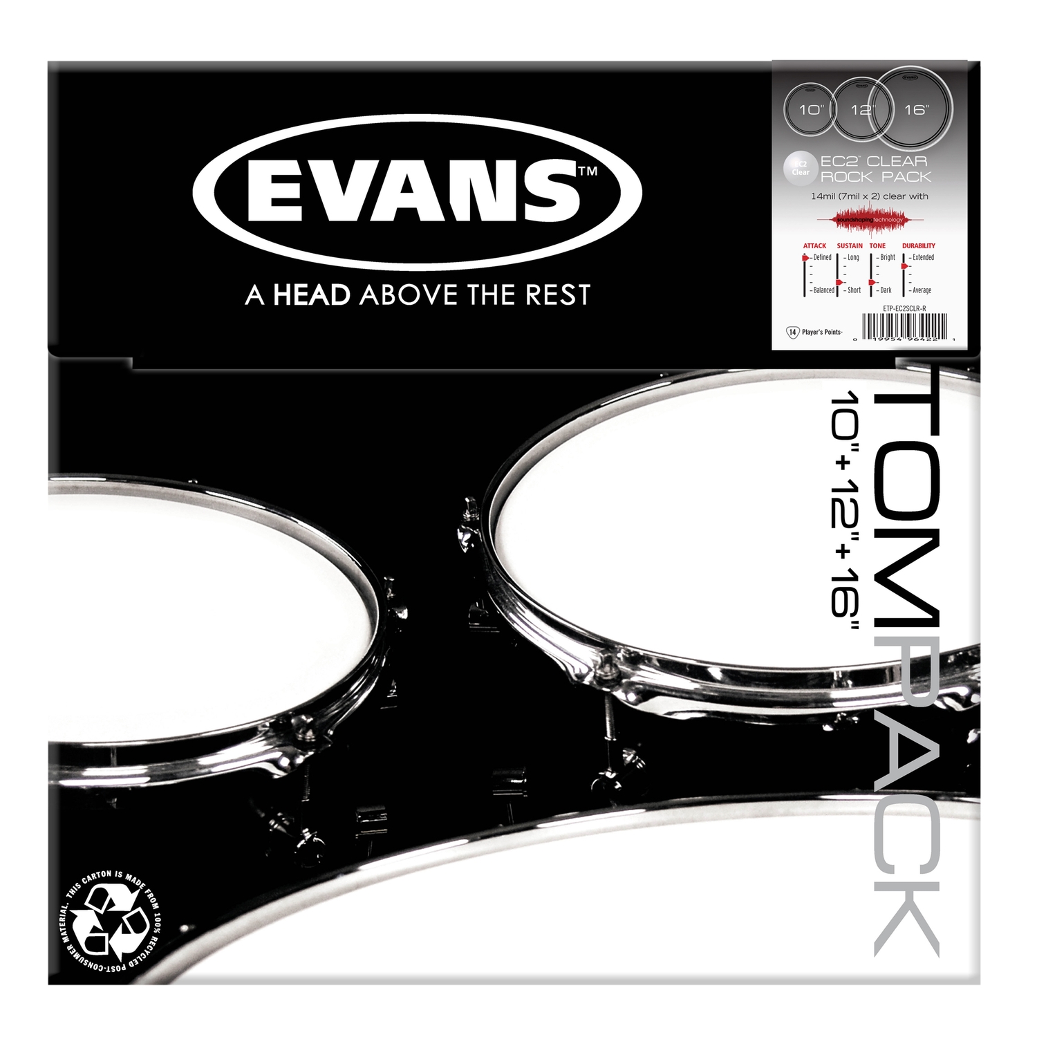Evans ETP-EC2S CLR-R по цене 11 750 ₽