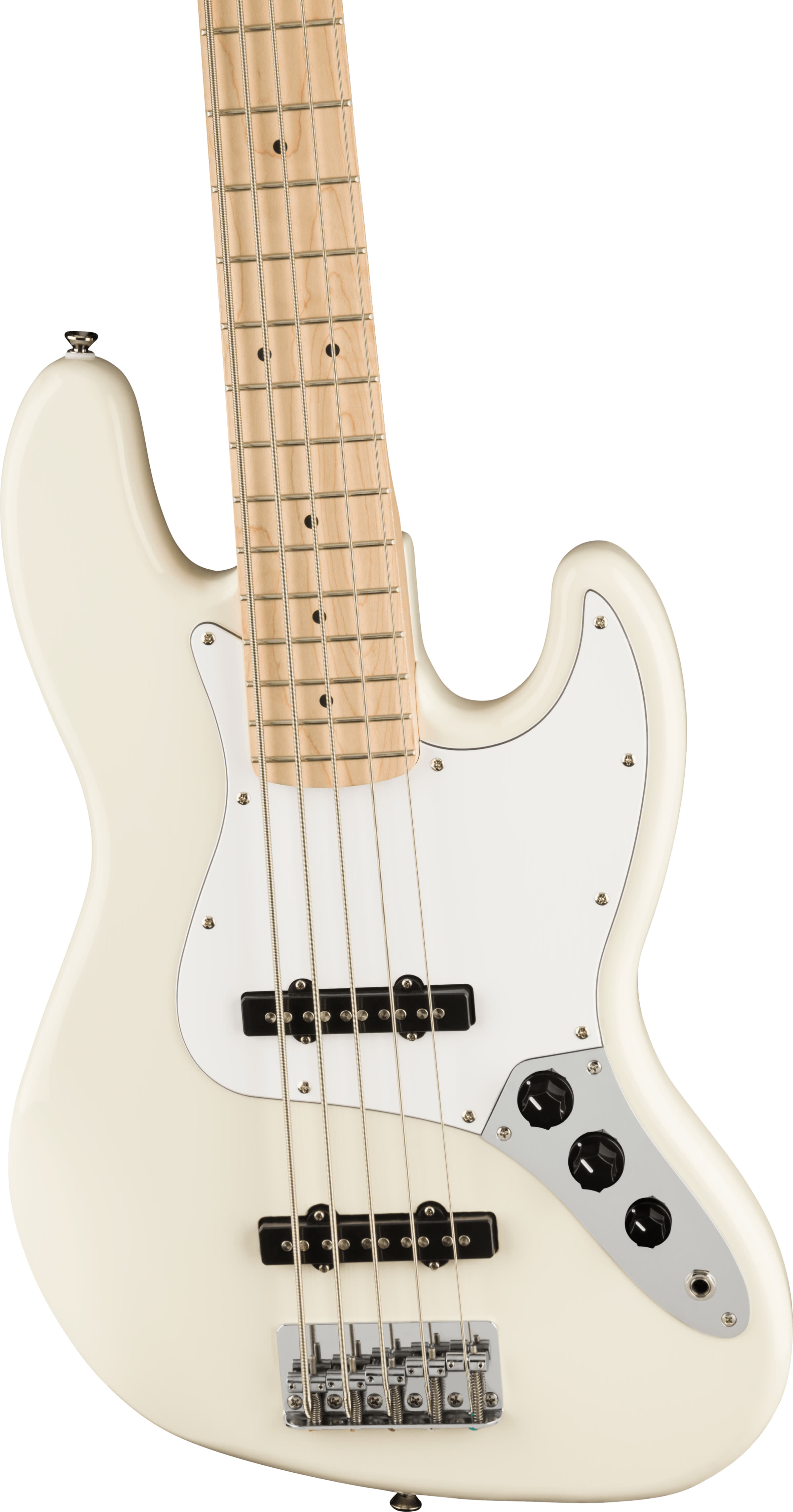 Fender Squier Affinity 2021 Jazz Bass V MN Olympic White по цене 50 000 ₽