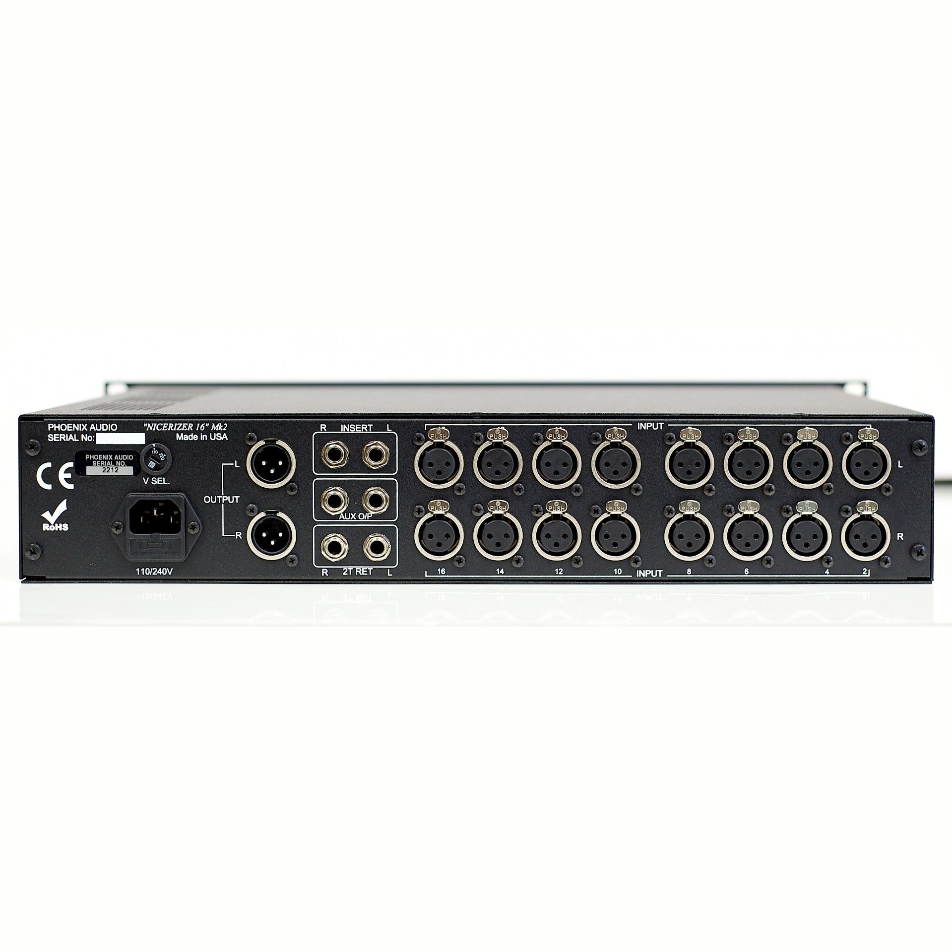 Phoenix Audio Nicerizer 16 MK2 Summing Mixer по цене 281 510.00 ₽