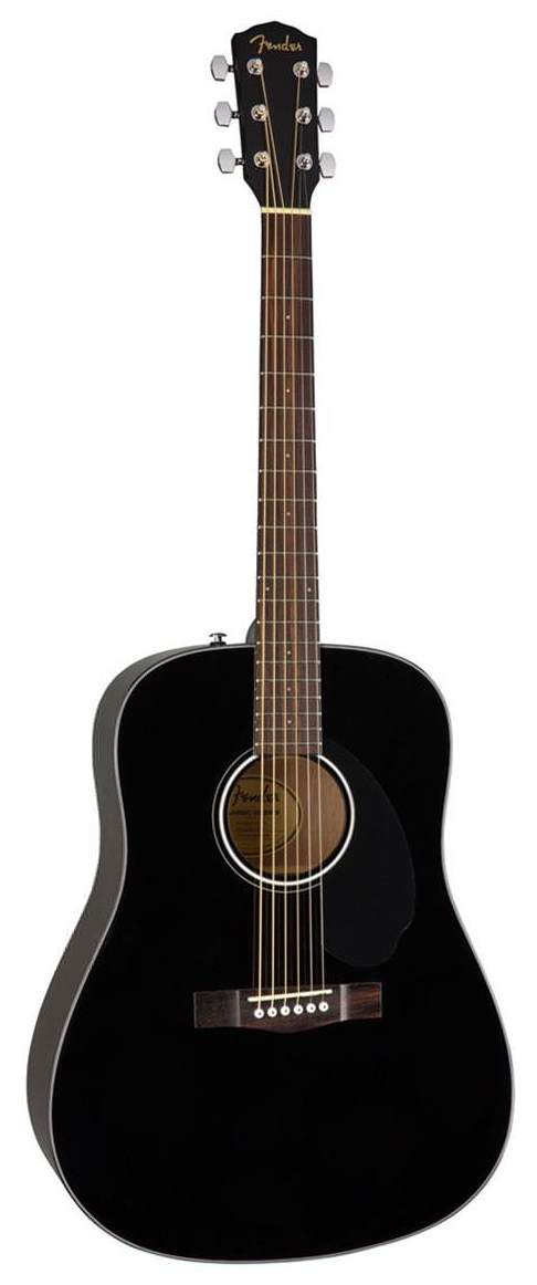 Fender CD-60S Black по цене 25 850 ₽