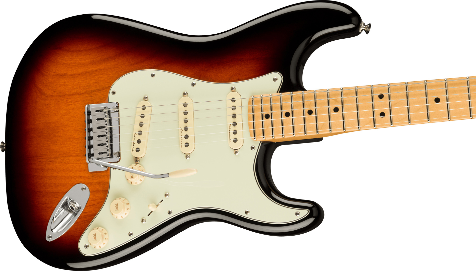 Fender Player Plus Strat MN 3-Tone Sunburst по цене 159 000 ₽