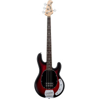 Sterling by Music Man StingRay Ray4 Ruby Redburst Satin